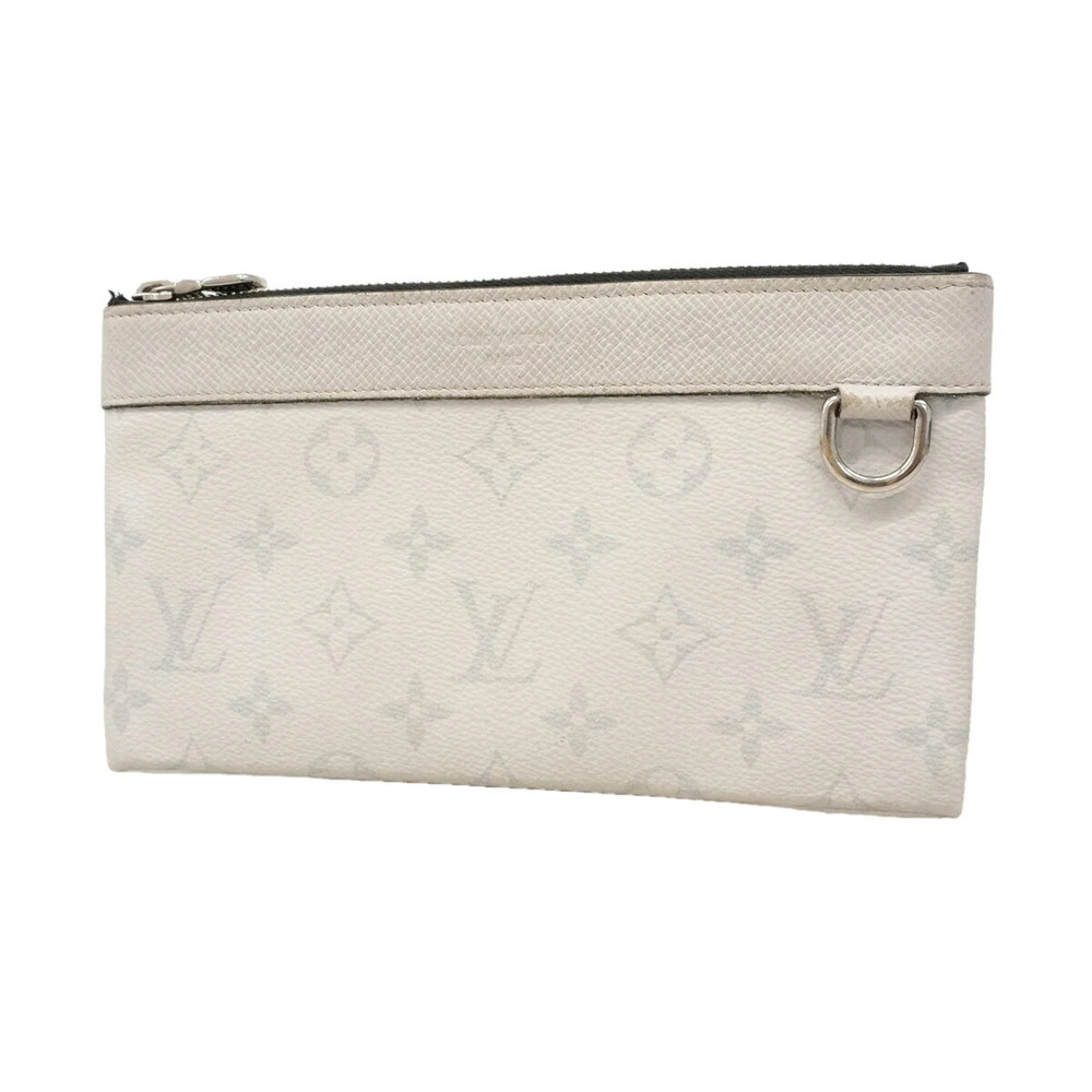 Louis Vuitton Taigarama Pochette Discovery PM Long Wallet M30279 Antarctica M...